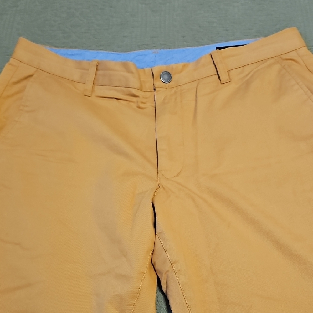 Bonobos Mens Pants Chinos Gold 34/30 Athletic